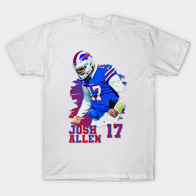 Josh allen || 17 T-Shirt by Aloenalone